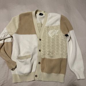 KITH PATCHWORK KNIT CARDIGAN